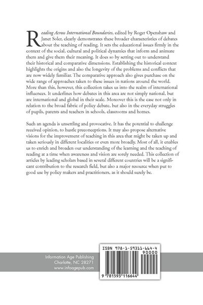 Produktbild: Reading Across International Boundaries