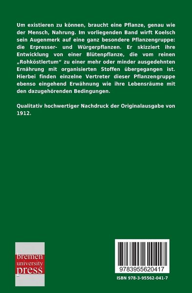 Produktbild: W&uuml;rger im Pflanzenreich