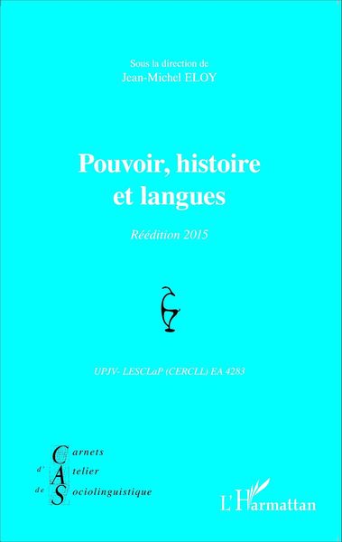 Produktbild: Pouvoir, histoire et langues