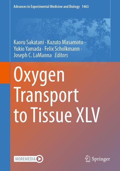 Produktbild: Oxygen Transport to Tissue XLV