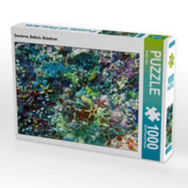 CALVENDO Puzzle Seesterne, Bathala, Malediven | 1000 Teile Lege-Größe 64x48cm Foto-Puzzle für glückliche Stunden