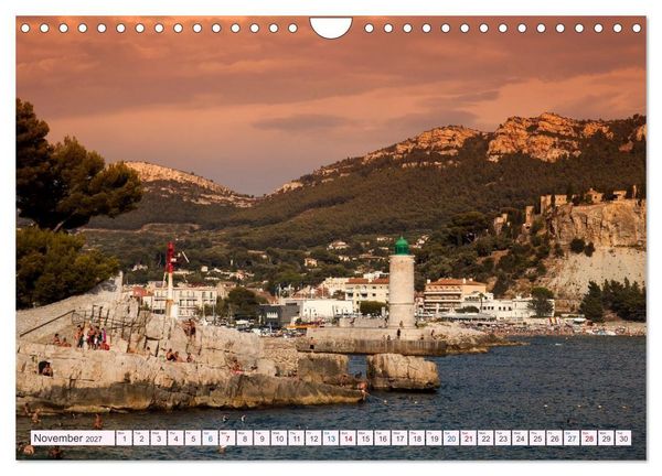 Produktbild: C&ocirc;te d'Azur Highlights on the French Mediterranean Coast (Wall Calendar 2027 DIN A4 landscape), CALVENDO 12 Month Wall Calendar