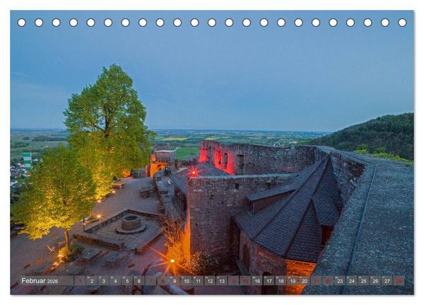 Produktbild: Weinland Pfalz - Region S&uuml;dliche Weinstra&szlig;e (Tischkalender 2026 DIN A5 quer), CALVENDO Monatskalender