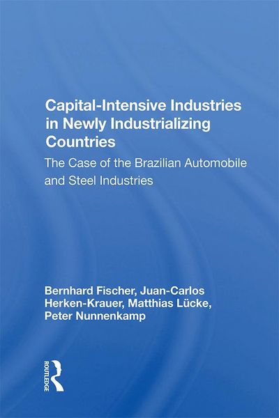 Produktbild: Capital-intensive Industries In Newly Industrializing Countries