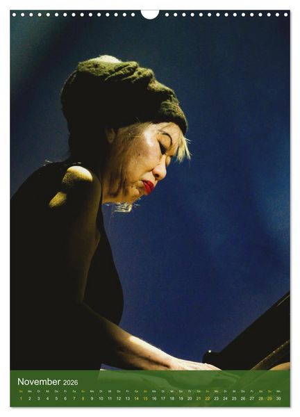 Produktbild: Women singing and playing Jazz (Wandkalender 2026 DIN A3 hoch), CALVENDO Monatskalender