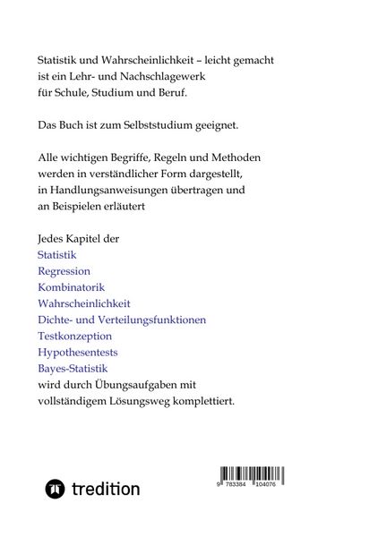 Produktbild: Statistik und Wahrscheinlichkeit