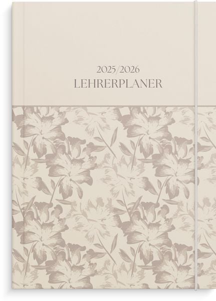 Produktbild: Burde Lehrerplaner Blumen 2025/2026