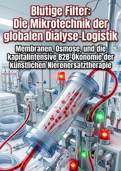 Produktbild: Blutige Filter: Die Mikrotechnik der globalen Dialyse-Logistik