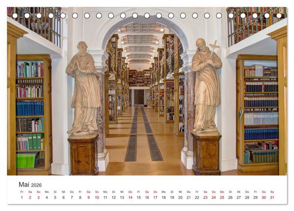 Produktbild: Abtei Marienstatt (Tischkalender 2026 DIN A5 quer), CALVENDO Monatskalender