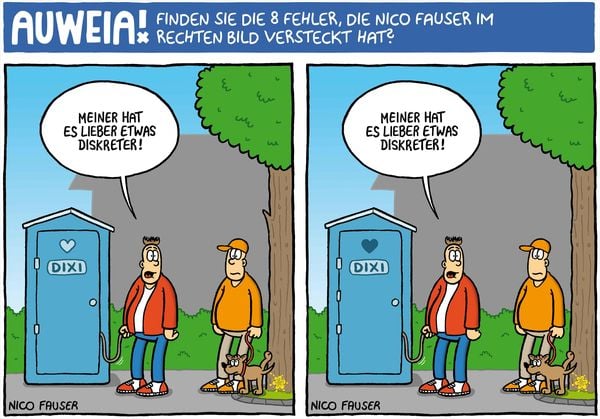 Produktbild: Finde den Fehler - Bildersuchr&auml;tsel mit Cartoons