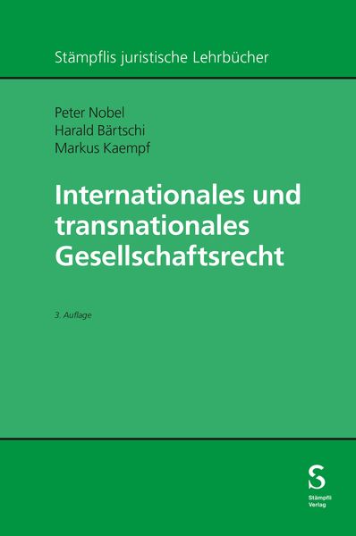 Produktbild: Internationales und transnationales Gesellschaftsrecht