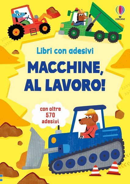 Produktbild: Macchine, al lavoro! Con adesivi