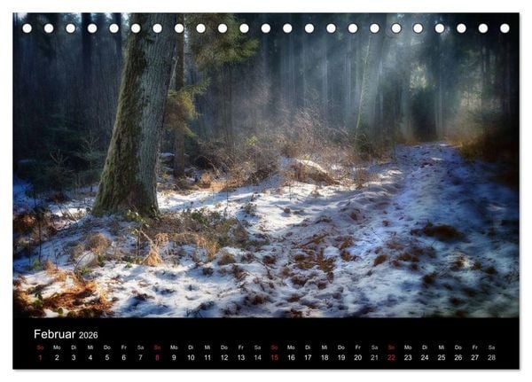 Produktbild: M&auml;rchenkulissen II (Tischkalender 2026 DIN A5 quer), CALVENDO Monatskalender