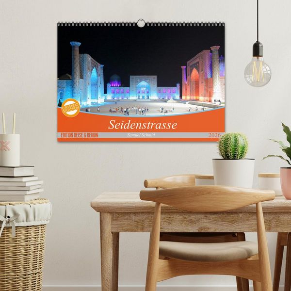 Produktbild: Seidenstrasse (Wandkalender 2026 DIN A3 quer), CALVENDO Monatskalender