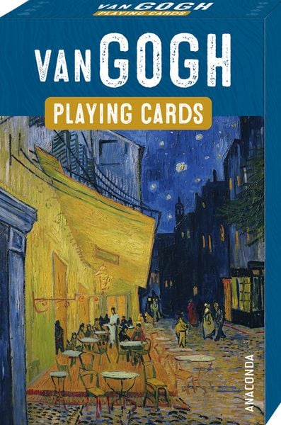 Produktbild: Kartenspiel Vincent van Gogh. 54 Spielkarten mit 53 Van-Gogh-Motiven
