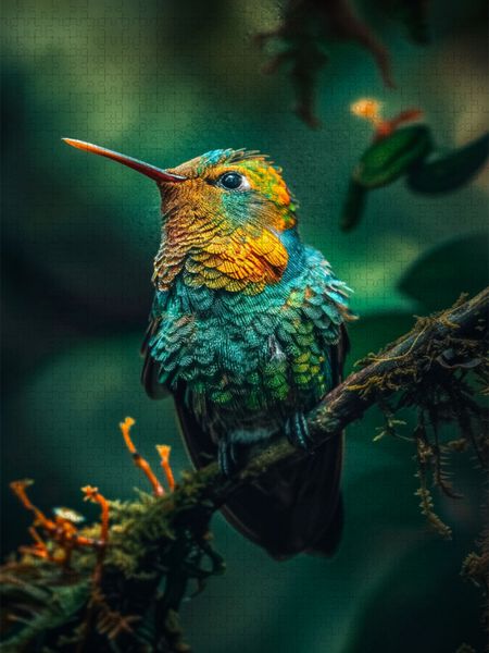 Produktbild: CALVENDO Puzzle Kolibri | 1000 Teile Lege-Gr&ouml;&szlig;e 64x48cm Foto-Puzzle f&uuml;r gl&uuml;ckliche Stunden