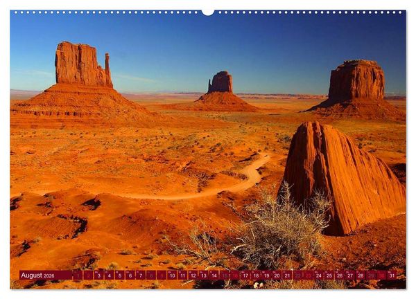 Produktbild: Arizona &bull; Impressionen (hochwertiger Premium Wandkalender 2026 DIN A2 quer), Kunstdruck in Hochglanz