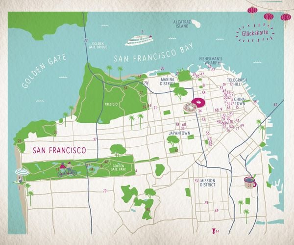 Produktbild: Glücksorte in San Francisco
