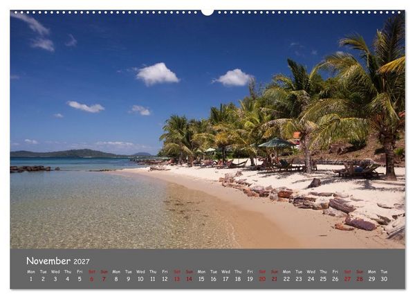 Produktbild: Vietnam`s most beautiful beaches (High Quality Premium Wall Calendar 2027 DIN A2 landscape),CALVENDO 12 Month Wall Calendar