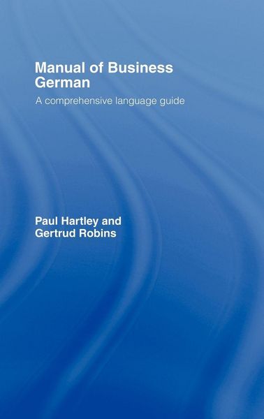 Produktbild: Manual of Business German