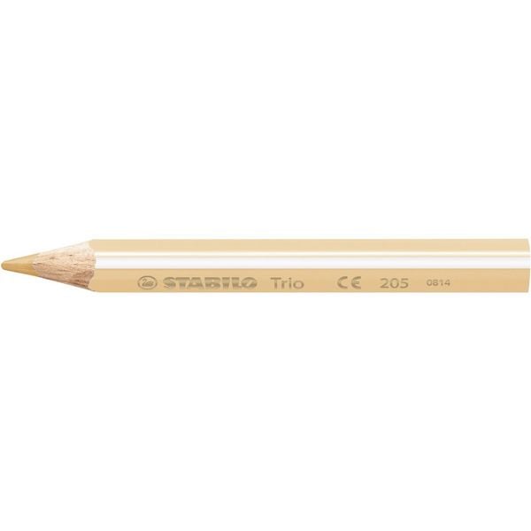 Produktbild: STABILO Dreikant-Buntstift -   Trio dick kurz - 12er Pack - mit 12 verschiedenen Farben