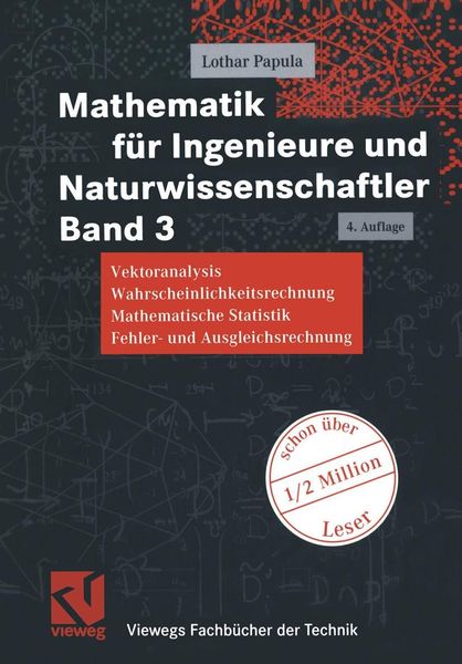 Produktbild: Mathematik f&uuml;r Ingenieure und Naturwissenschaftler Band 3