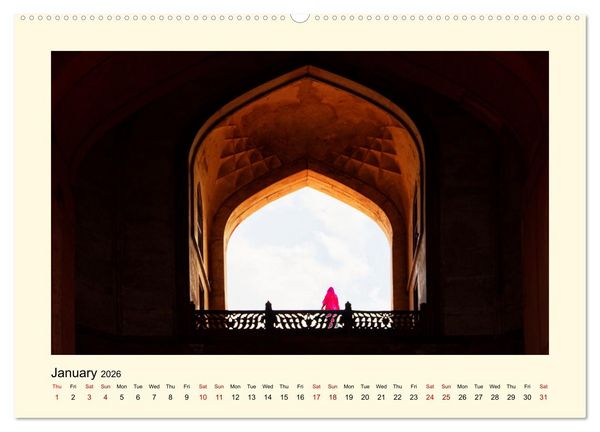 Produktbild: Great impressions of INDIA featuring awesome pictures (Wall Calendar 2026 DIN A2 landscape), CALVENDO 12 Month Wall Calendar