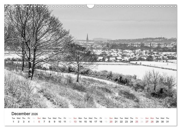 Produktbild: Stonehenge Sunsets & Salisbury Cathedral (Wall Calendar 2026 DIN A3 landscape), CALVENDO 12 Month Wall Calendar