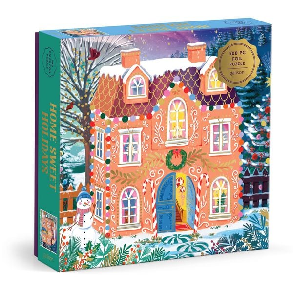 Produktbild: Home Sweet Holidays 500 Piece Foil Puzzle