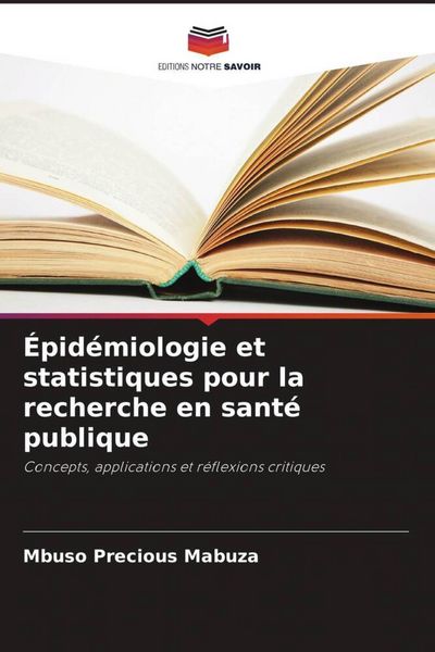 Produktbild: &Eacute;pid&eacute;miologie et statistiques pour la recherche en sant&eacute; publique