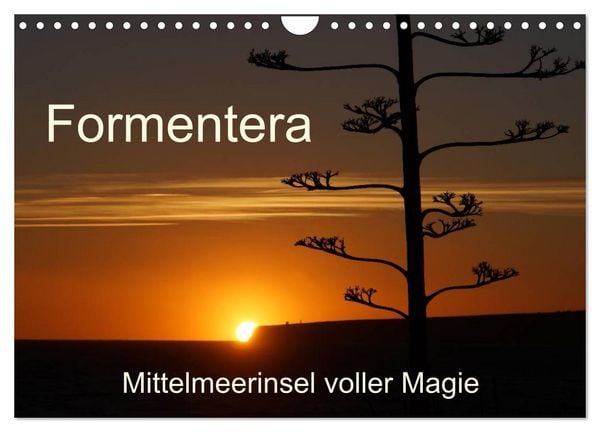 Produktbild: Formentera - Mittelmeerinsel voller Magie (Wandkalender 2026 DIN A4 quer), CALVENDO Monatskalender