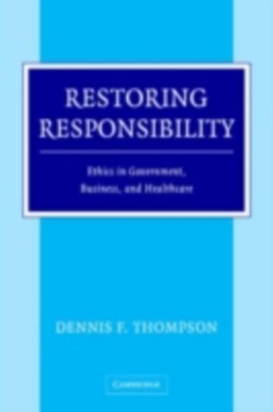 Produktbild: Restoring Responsibility