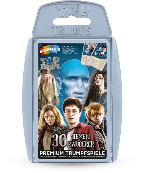Produktbild: Top Trumps Harry Potter 30 Hexen und Zauberer