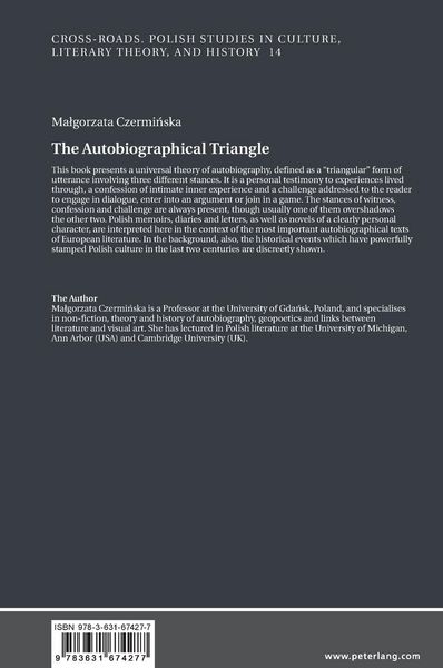 Produktbild: The Autobiographical Triangle