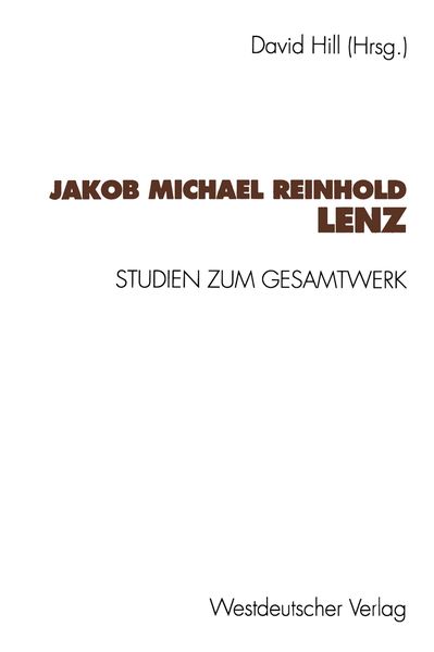 Produktbild: Jakob Michael Reinhold Lenz