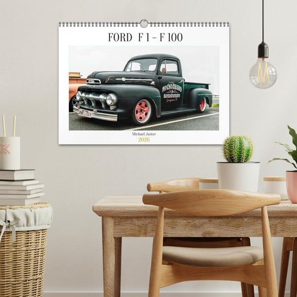 Produktbild: FORD F 1 - F 100 (Wandkalender 2026 DIN A3 quer), CALVENDO Monatskalender