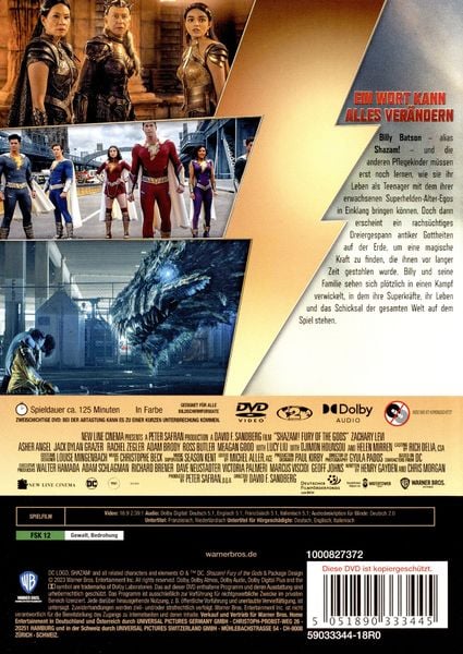 Produktbild: Shazam! Fury of the Gods