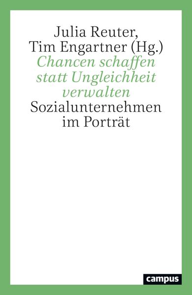 Produktbild: Chancen schaffen statt Ungleichheit verwalten