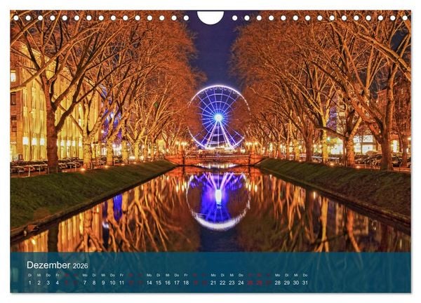 Produktbild: Die D&uuml;ssel von den Quellen bis zu den M&uuml;ndungen (Wandkalender 2026 DIN A4 quer), CALVENDO Monatskalender