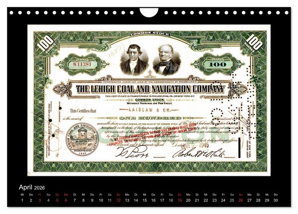 Produktbild: Vergangene Werte (Wandkalender 2026 DIN A4 quer), CALVENDO Monatskalender