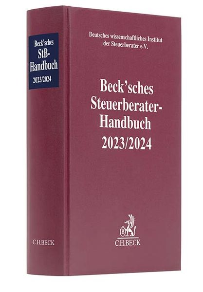 Produktbild: Schriften des Deutschen wissenschaftlichen Instituts der Steuerberater e.V. / Beck'sches Steuerberater-Handbuch 2023/2024