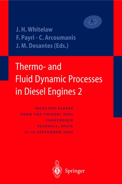Produktbild: Thermo- and Fluid Dynamic Processes in Diesel Engines 2