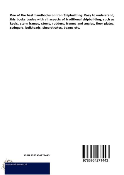 Produktbild: The Handbook of Iron Shipbuilding
