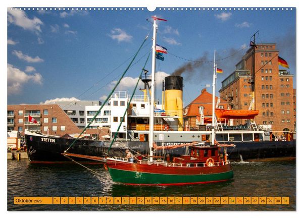Produktbild: Wismarer Bucht - Impressionen zwischen Kl&uuml;tzer Winkel und der Insel Poel (Wandkalender 2026 DIN A2 quer), CALVENDO Monatskalender