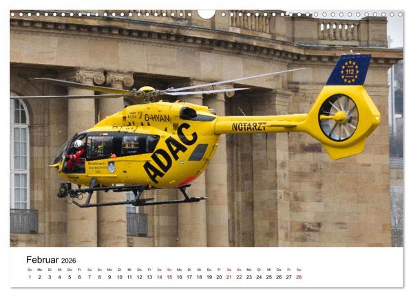 Produktbild: Rettungshubschrauber in Action (Wandkalender 2026 DIN A3 quer), CALVENDO Monatskalender