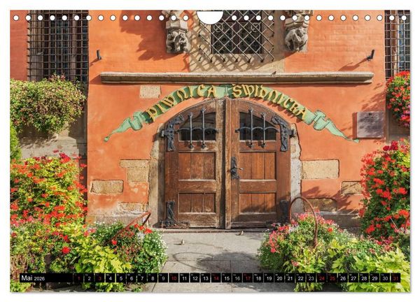 Produktbild: Ein Wochenende in Breslau (Wandkalender 2026 DIN A4 quer), CALVENDO Monatskalender