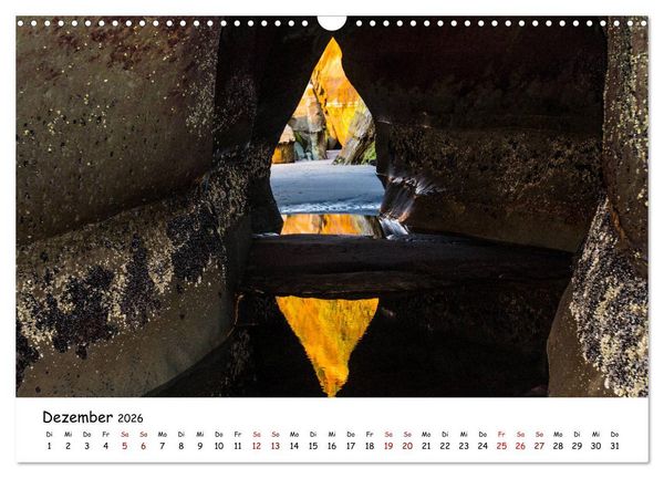 Produktbild: Neuseeland-Aotearoa, Land der wei&szlig;en Wolke (Wandkalender 2026 DIN A3 quer), CALVENDO Monatskalender