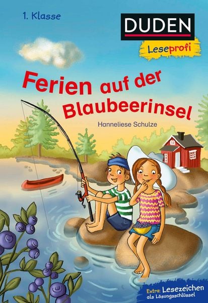 Produktbild: Duden Leseprofi &ndash; Ferien auf der Blaubeerinsel, 1. Klasse