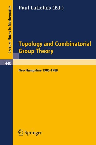 Produktbild: Topology and Combinatorial Group Theory