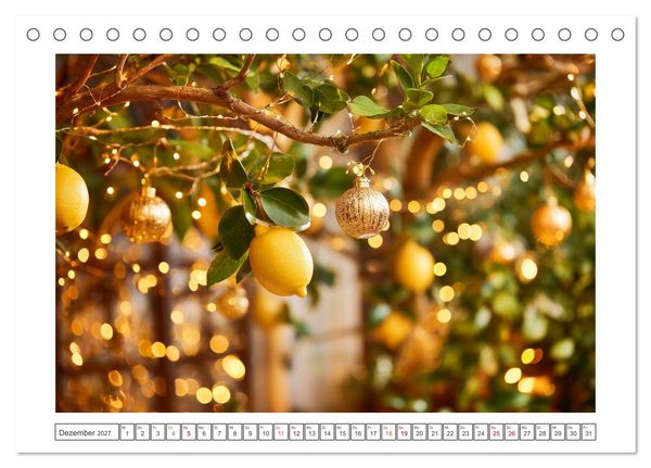 Produktbild: Mediterrane Zitronentr&auml;ume (Tischkalender 2027 DIN A5 quer), CALVENDO Monatskalender